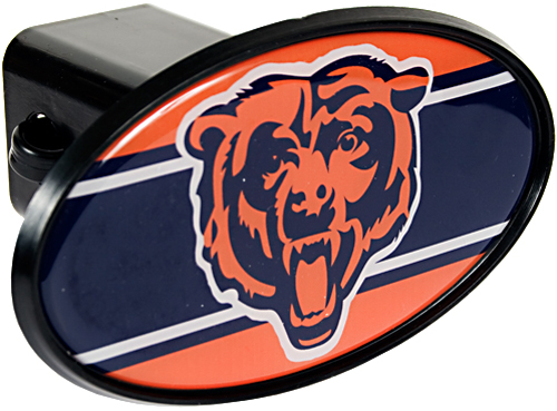 NFL Chicago Bears Oval Trailer Hitch Cover