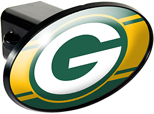 NFL Green Bay Packers Oval Trailer Hitch Cover