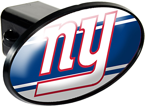 NFL New York Giants Oval Trailer Hitch Cover