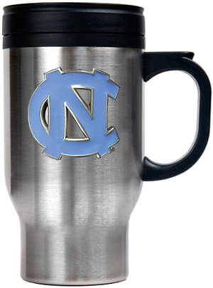 NCAA Tar Heels Stainless Steel Travel Mug 16oz.