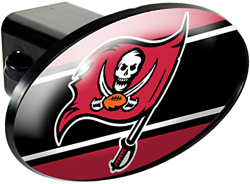 NFL Tampa Bay Buccaneers Oval Trailer Hitch Cover