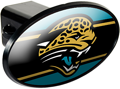 NFL Jacksonville Jaguars Oval Trailer Hitch Cover