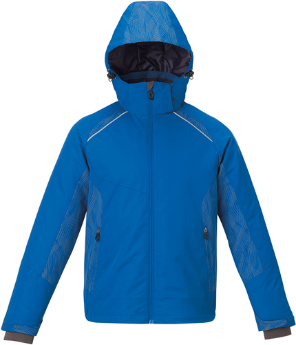 North End Mens Linear Insulated Jacket W/Print