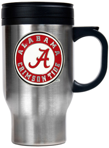 NCAA Alabama Stainless Steel Travel Mug 16oz.