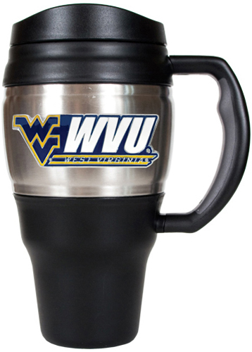 NCAA West Virginia Heavy Duty Travel Mug