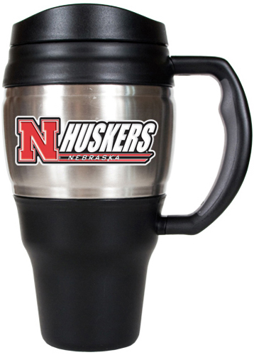 NCAA Nebraska Cornhuskers Heavy Duty Travel Mug