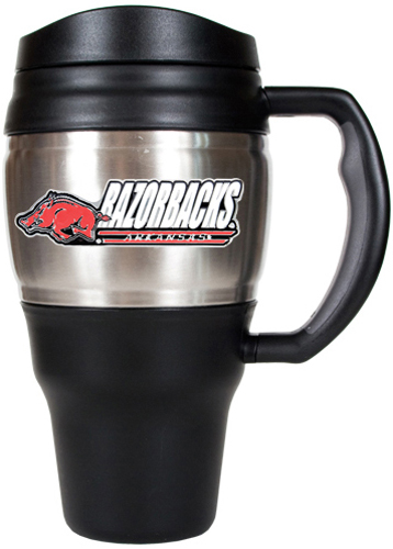 NCAA Arkansas Razorbacks Heavy Duty Travel Mug