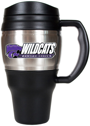 NCAA Kansas State Wildcats Heavy Duty Travel Mug