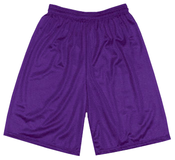 Dodger Mesh Polyester Basketball Shorts 11" Inseam Closeout Sale Basketball Equipment and Gear