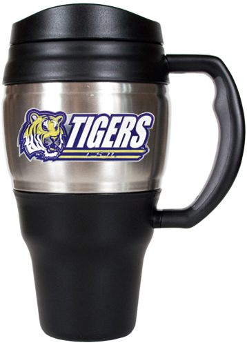 NCAA LSU Tigers Heavy Duty Travel Mug