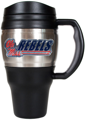 NCAA Mississippi Rebels Heavy Duty Travel Mug