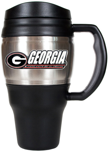 NCAA Georgia Bulldogs Heavy Duty Travel Mug