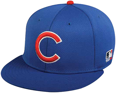 OC Sports MLB Chicago Cubs Mesh Home Cap 3D Logo