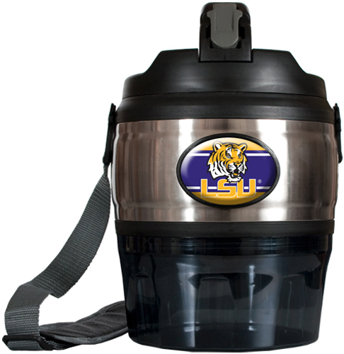 NCAA LSU Tigers Heavy Beverage & Grub Jug