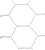 Champro Braided Soccer Goal Net 4.0MM Hexagon 24' x 8' x 4' x 10' (PAIR)