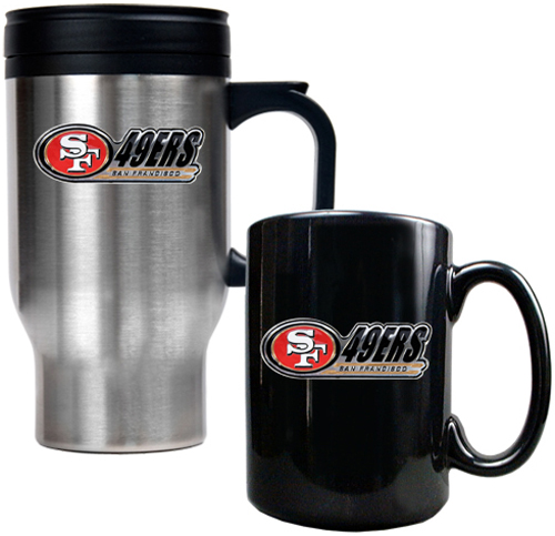 NFL San Francisco 49ers Travel Mug & Coffee Mug