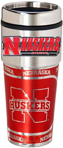 Nebraska Travel Tumbler Hi-Def Metallic Graphics