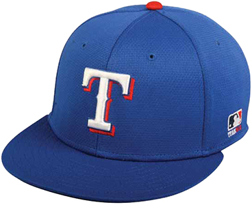 OC Sports MLB Texas Rangers Mesh Home Cap 3D Logo