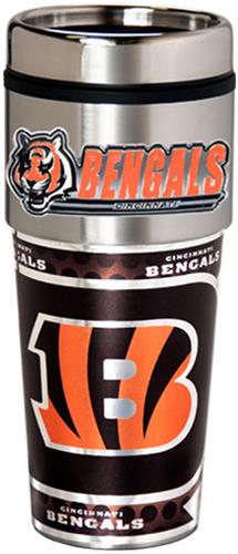 NFL Cincinnati Bengals Tumbler w/ Metallic Wrap