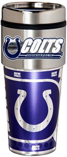 NFL Indianapolis Colts Tumbler w/ Metallic Wrap