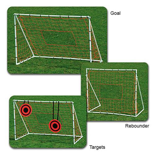 Champro Portable 3In1 Soccer Training Goals Soccer Equipment and Gear