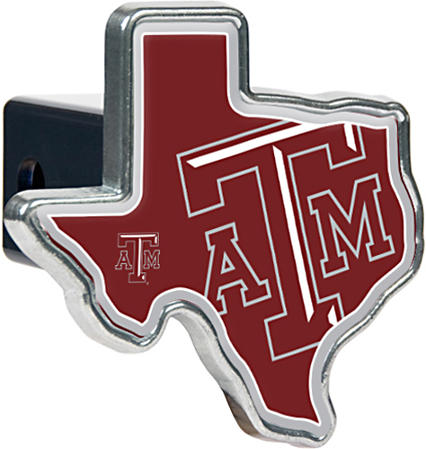 NCAA Aggies Texas Shaped Trailer Hitch Cover