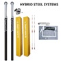 Hybrid Steel Volleyball System (3.5" Floor Sleeve)