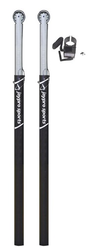Hybrid Steel Volleyball Uprights (For 3.5" Floor Sleeve)