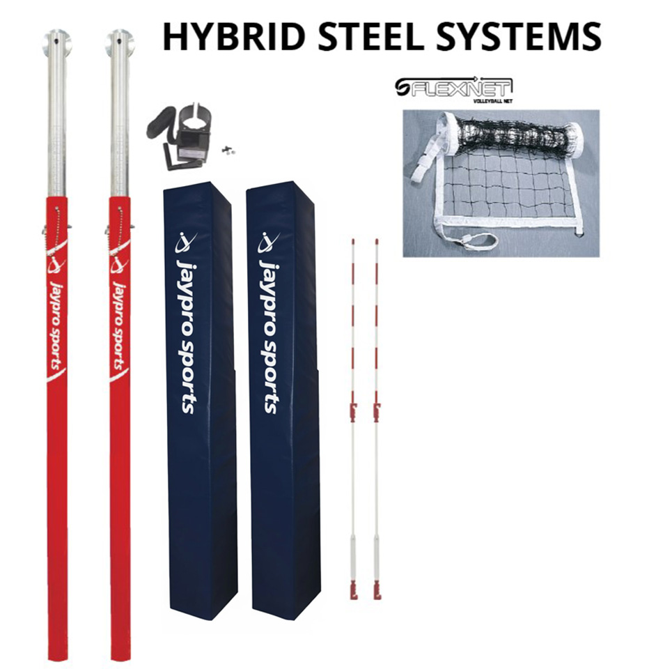 E8647 Jaypro 3" Hybrid Collegiate Net Systems PVB3000