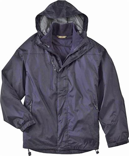 North End Mens 3-in-1 Techno Hooded Jacket