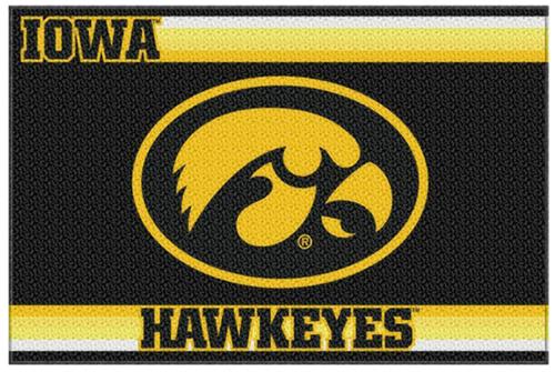 Northwest NCAA Iowa Hawkeyes Old Glory Rugs