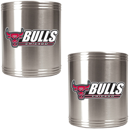 NBA Chicago Bulls Stainless Steel Can Holder Set