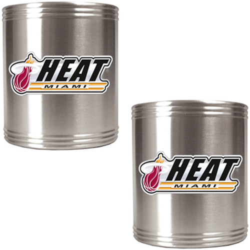 NBA Miami Heat Stainless Steel Can Holder Set