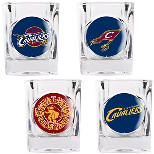 NBA Cleveland Cavaliers Collector's Shot Glass Set