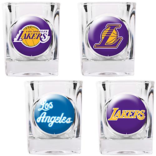 NBA Los Angeles Lakers Collector's Shot Glass Set