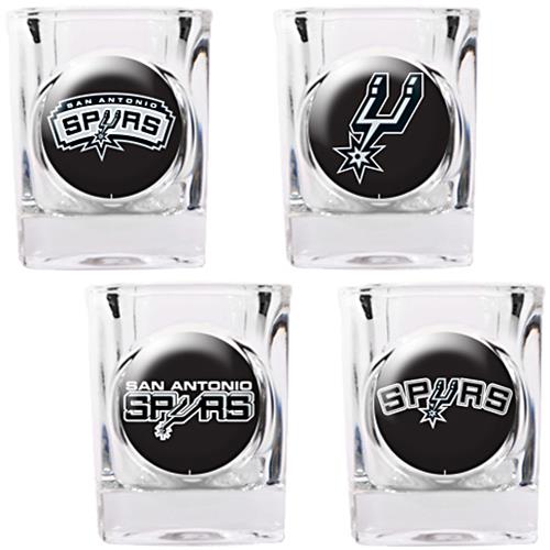 NBA San Antonio Spurs Collector's Shot Glass Set
