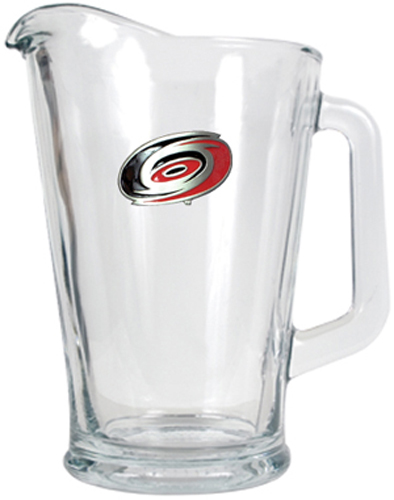 NHL Carolina Hurricanes Glass Beverage Pitcher
