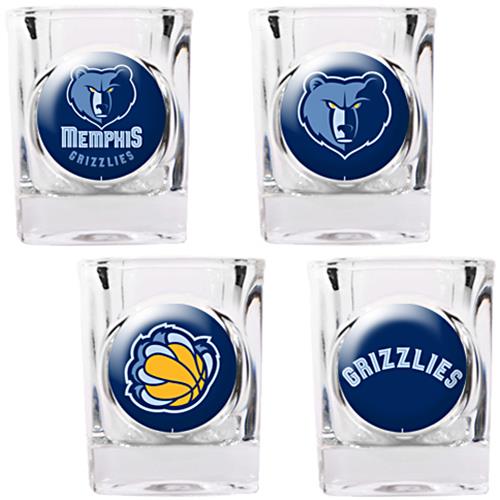 NBA Memphis Grizzlies Collector's Shot Glass Set