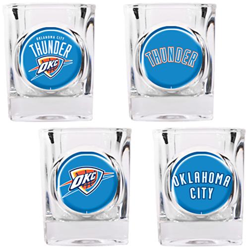 NBA Oklahoma City Thunder Collector Shot Glass Set