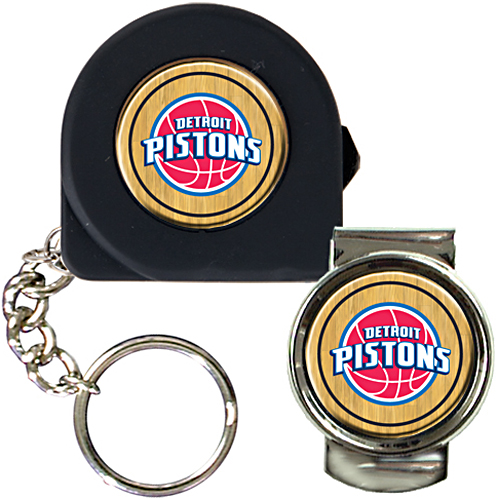 NBA Detroit Pistons 6' Tape Measure/Money Clip Set