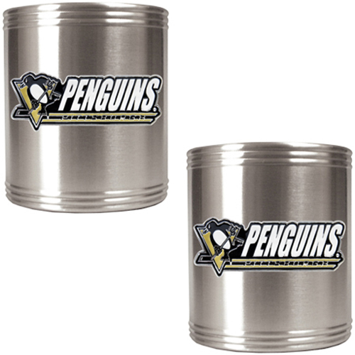 NHL Pittsburgh Penguins 2pc Can Holder Set