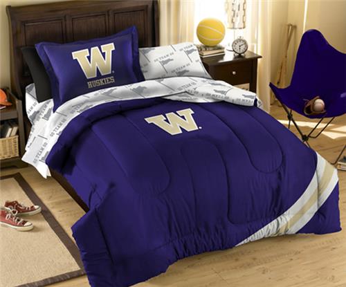 Northwest NCAA Washington Huskies Twin Bed in Bag