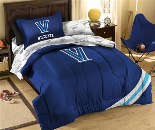 Northwest NCAA Villanova Wildcats Twin Bed in Bag