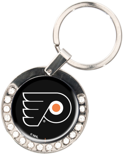 NHL Philadelphia Flyers Rhinestone Key Chain