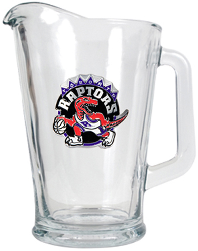 NBA Toronto Raptors Glass Beverage Pitcher
