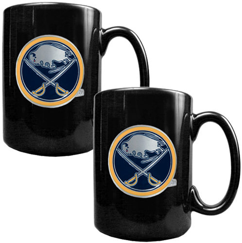 NHL Buffalo Sabres 2pc Coffee Mug Set