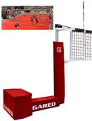 Gared GO COURT Jr One-Court Portable Volleyball System 8535PKG