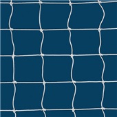 8'H x 24'W Soccer Goal Replacement Net Quick Set-Up Twisted White Net (EA)