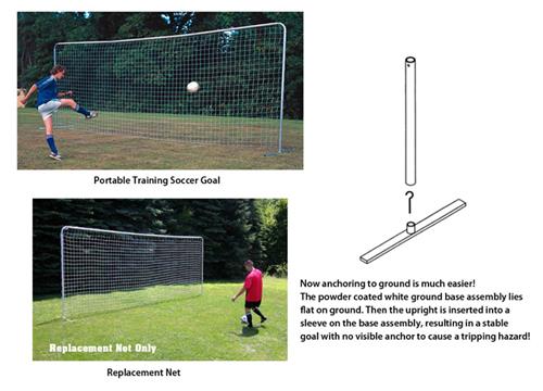 Portable Training Soccer Goal 8'H x 24'W