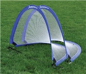 6'W x 3'4"H x 3'4"D Soccer Pop-Up Trainers with Bag (Blue PAIR)